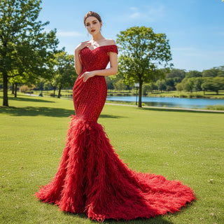 Feather Wedding Dress Rosymae Feather Wedding Dress Rosymae