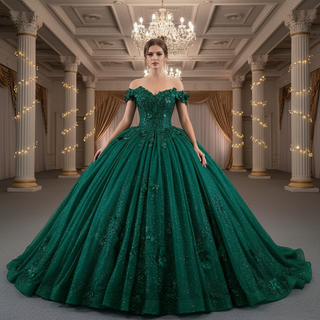 Spring Green Ball Gown Quinceanera Dress with Off the Shoulder Rosymae Spring Green Ball Gown Quinceanera Dress with Off the Shoulder Rosymae