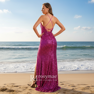 Ready to Ship Women's Formal Prom Dress Evening Gowns