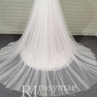 Trend Vintage-Inspired Lace Wedding Dress with Keyhole