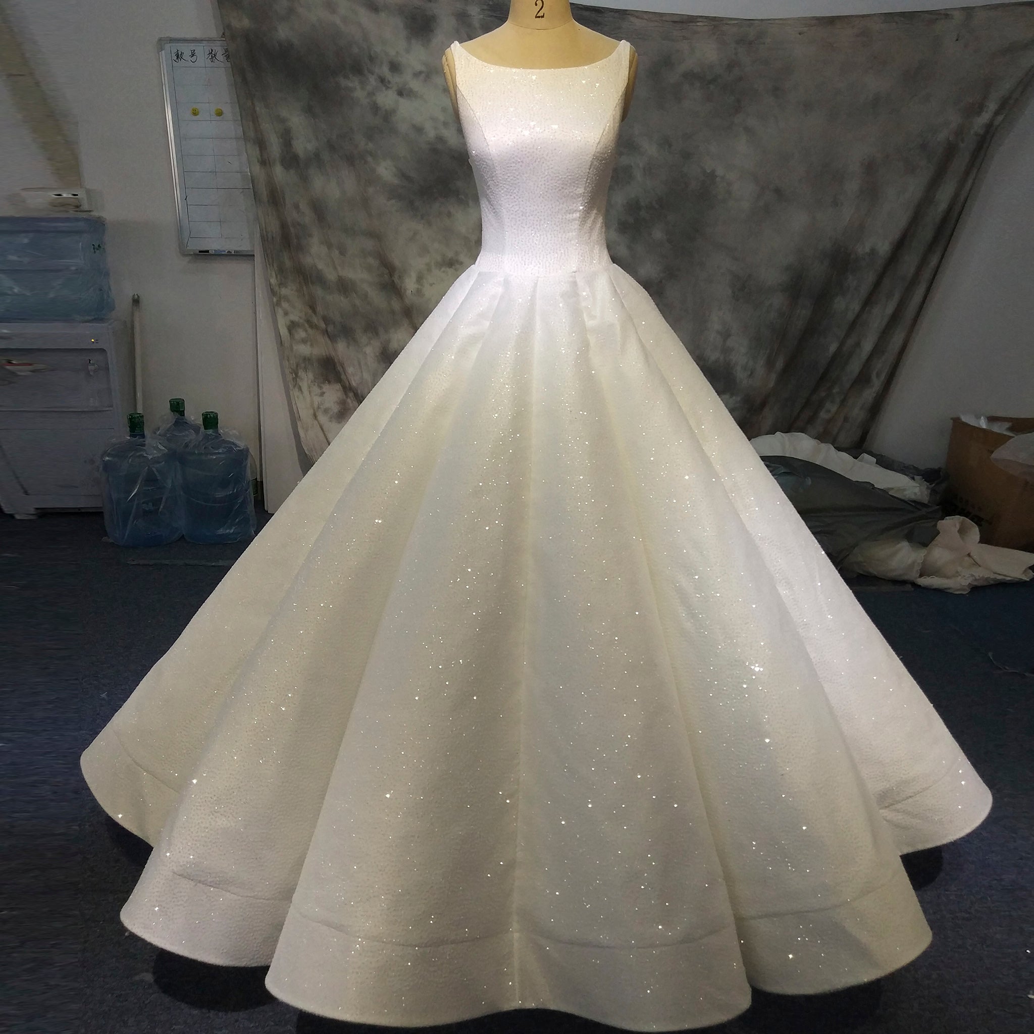 1920 vintage wedding dresses 1920s Vintage Scoop Neckline Vintage Wedding Dress with Timeless Look – Rosymae