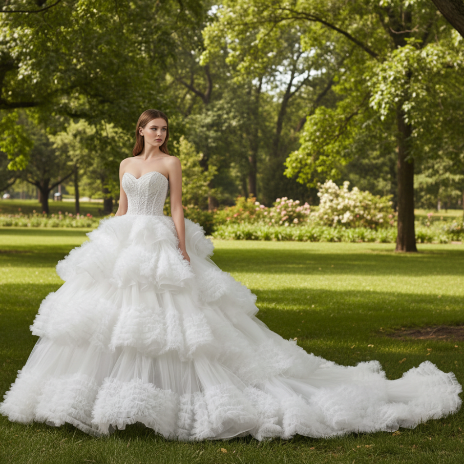 Puffy Wedding Dresses Poofy Bridal Gowns Rosymae — free download