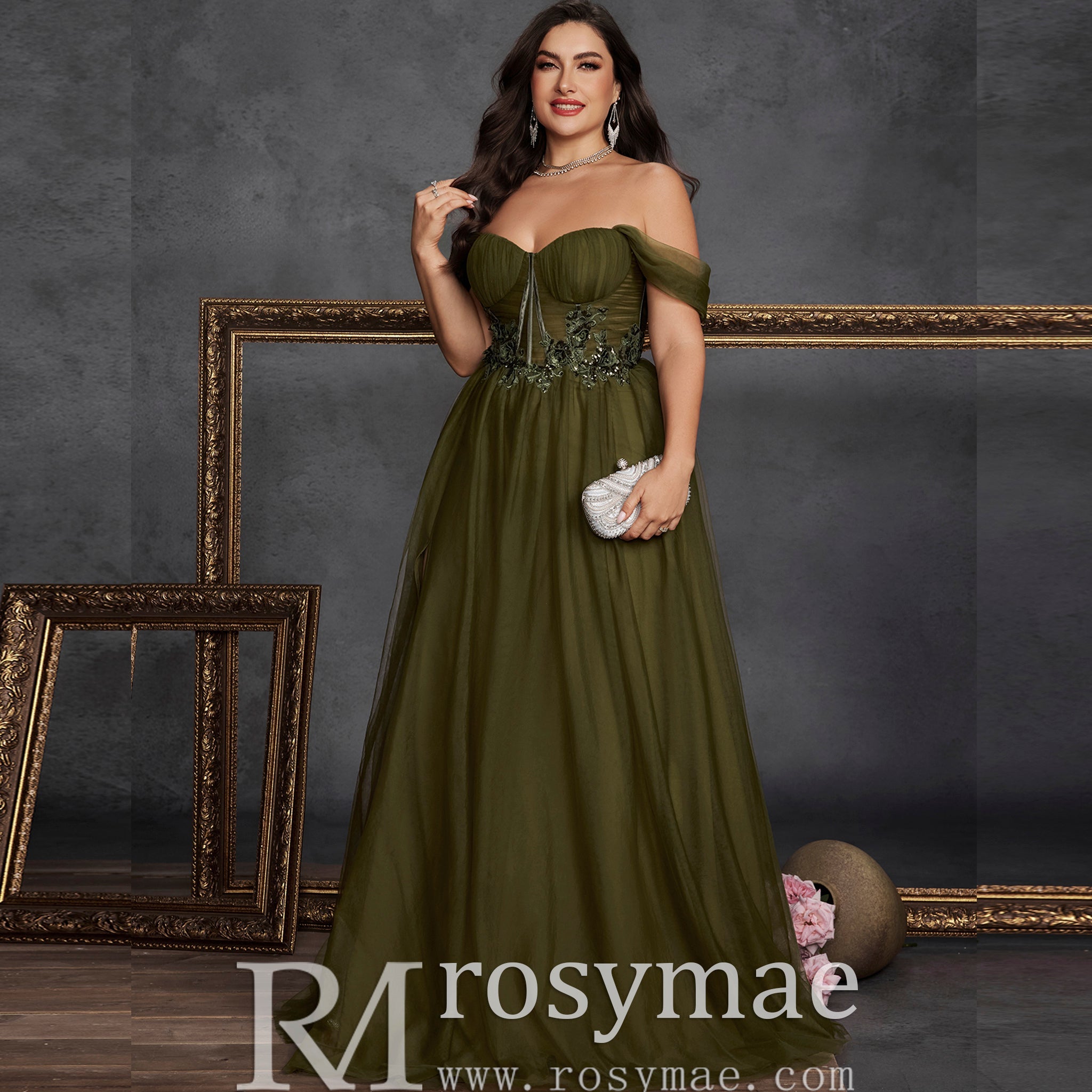 prom dresses plus sizes Size Lace off the shoulder Lisposa This design option gives maximum liberty of movement Burgundy Plus Size Prom Dresses,Plus