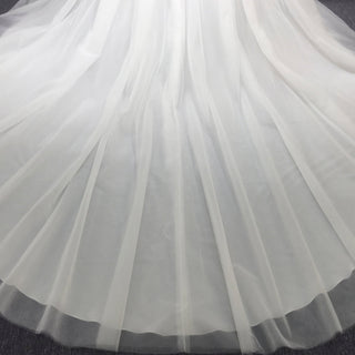 Classic & Elegant A-line Sheer Neck Beach Wedding Dress with Cap Sleeve - Rosymae
