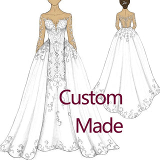 Customize Made Wedding Dress