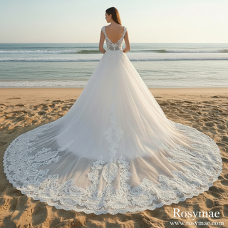 Elegant Tank Sleeve Ballgown Mermaid Convertible Wedding Dress