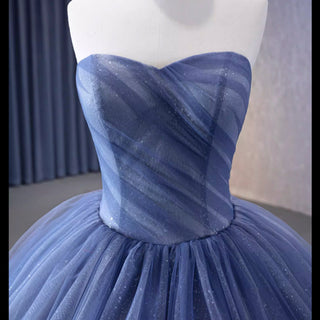 Detachable Blossom Wedding Dress Sweetheart Tiered Quinceanera Gown - Rosymae