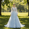 Light Blue As Picture