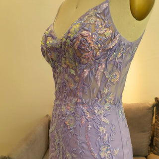Elegant Above Knee Length Cocktail Dresses with Spaghetti Straps - Rosymae