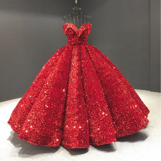 Fashion Quinceanera Dress Off The Shoulder Sweet 15 Girl Ball Gown - Rosymae