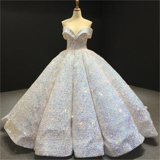 Fashion Quinceanera Dress Off The Shoulder Sweet 15 Girl Ball Gown - Rosymae