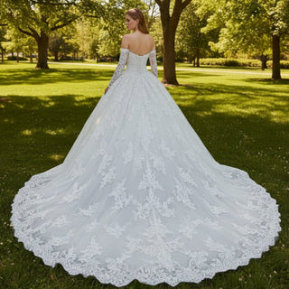 Floral Lace Bridal Gowns & Ball Gown Wedding Dresses - Rosymae