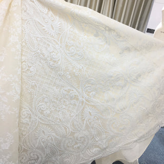 Elegant Ball Gown Champagne Wedding Dress with Off the Shoulder