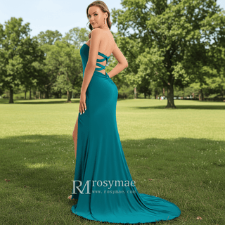 Formal Prom Evening Gowns Wedding Guest Dress - Rosymae