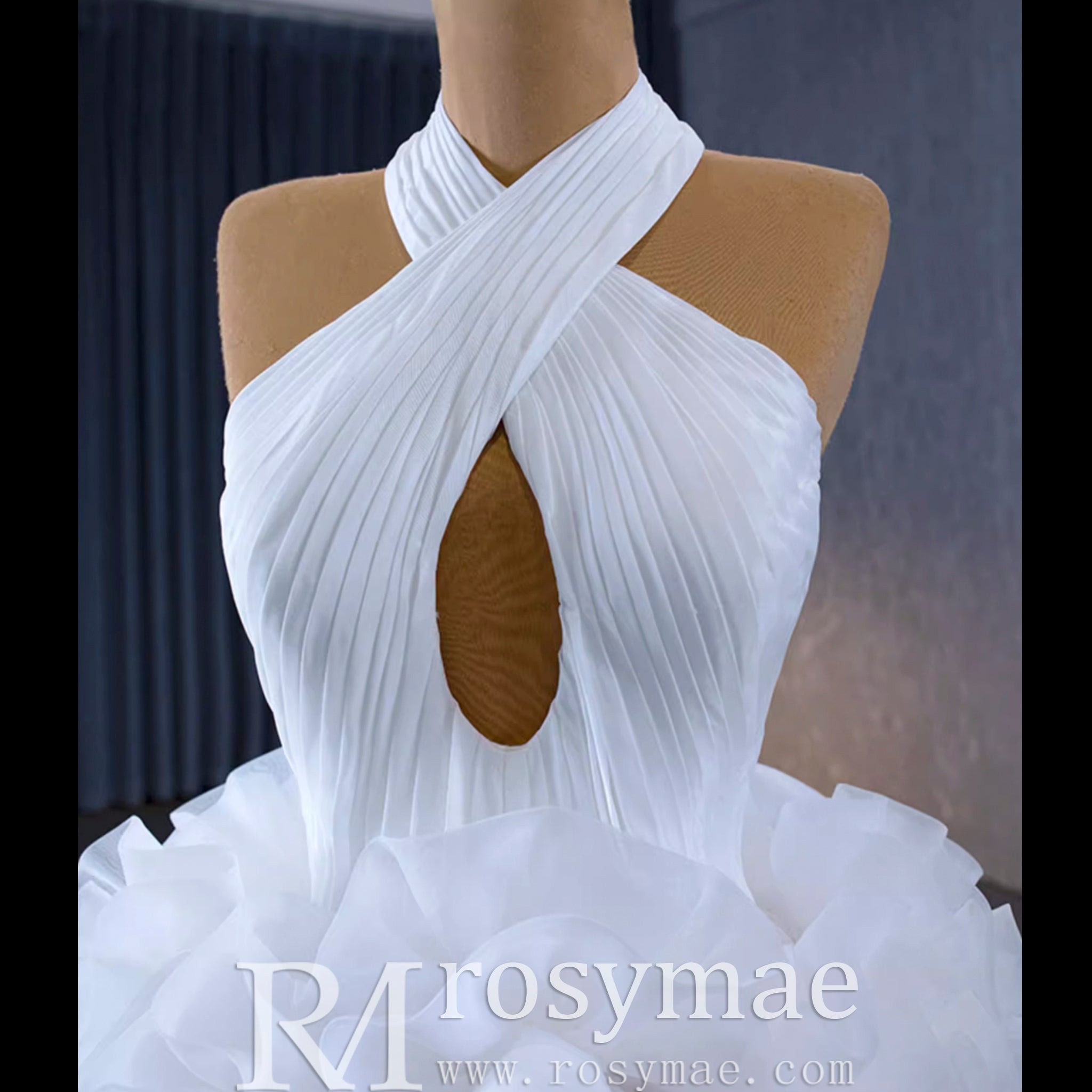 Gorgeous Ball Gown Ruffle Puffy Skirt Quinceanera Dress - Rosymae