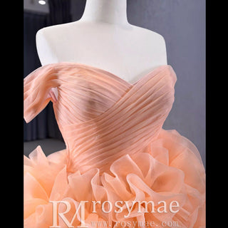 Gorgeous Ball Gown Ruffle Puffy Skirt Quinceanera Dress - Rosymae