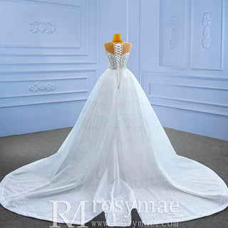Gorgeous Mermaid Wedding Dress with Detachable Skirt - Rosymae