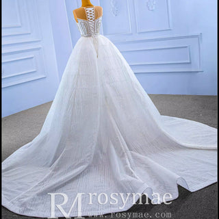 Gorgeous Mermaid Wedding Dress with Detachable Skirt - Rosymae