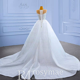 Gorgeous Mermaid Wedding Dress with Detachable Skirt - Rosymae