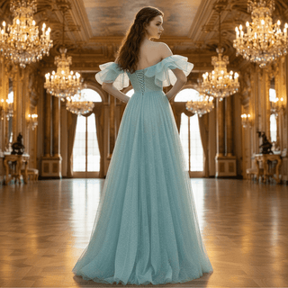 Gorgeous Teal Party Dress Women's Wedding Guest Dresses - Rosymae