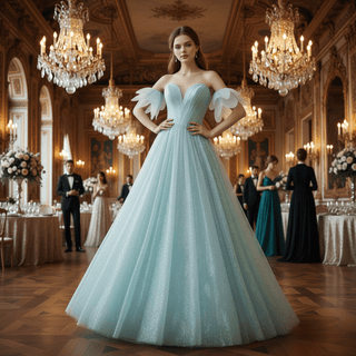 Gorgeous Teal Party Dress Women's Wedding Guest Dresses - Rosymae