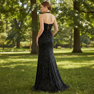Sequin & Sparkling Dresses Formal Evening Gowns for Women