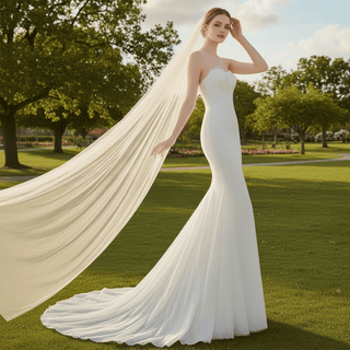 Lightweight Beach Mermaid Lace Bridal Wedding Dresses - Rosymae