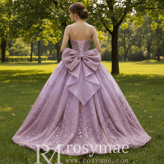 Luxury Candy Pink Quinceañera Gown with Glitter Tulle & Rhinestone Embellishments - Rosymae
