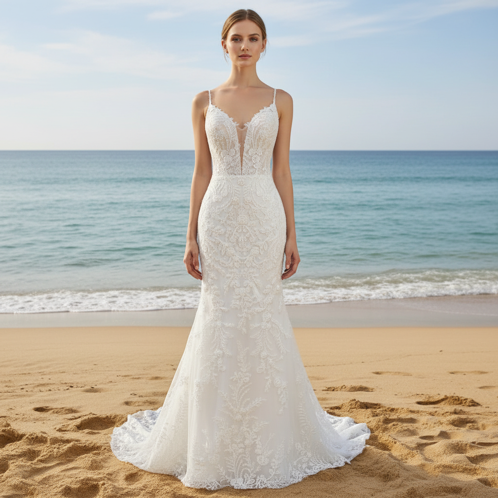Vintage Empire Waist Lace Wedding Dress | Buy Lace Mermaid Bridal Gown Rosymae Vintage Empire Waist Lace Wedding Dress | Buy Lace Mermaid Bridal Gown Rosymae