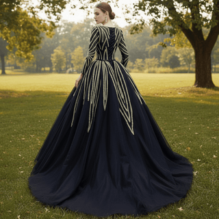 Mermaid Muslim Formal Dress Elegant Party Dress With 2 In 1 Long Sleeve - Rosymae