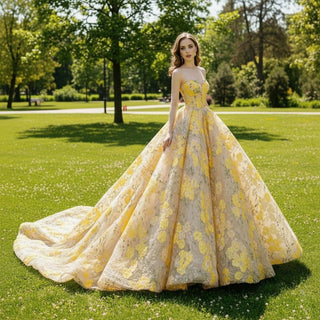Mix Colored Puffy Quinceanera Dresses with Sweetheart Neck - Rosymae