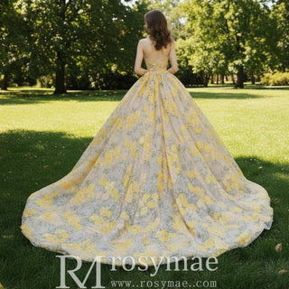 Mix Colored Puffy Quinceanera Dresses with Sweetheart Neck - Rosymae
