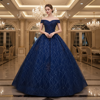 Pink Off Shoulder Quinceanera Dress Ball Gown Formal Dress