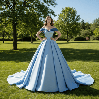 Off Shoulder Ballgown Quinceanera Formal Dresses & Evening Gowns - Rosymae