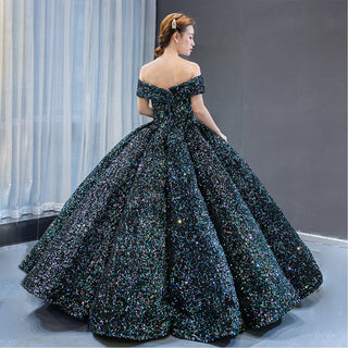 Fashion Quinceanera Dress Off The Shoulder Sweet 15 Girl Ball Gown