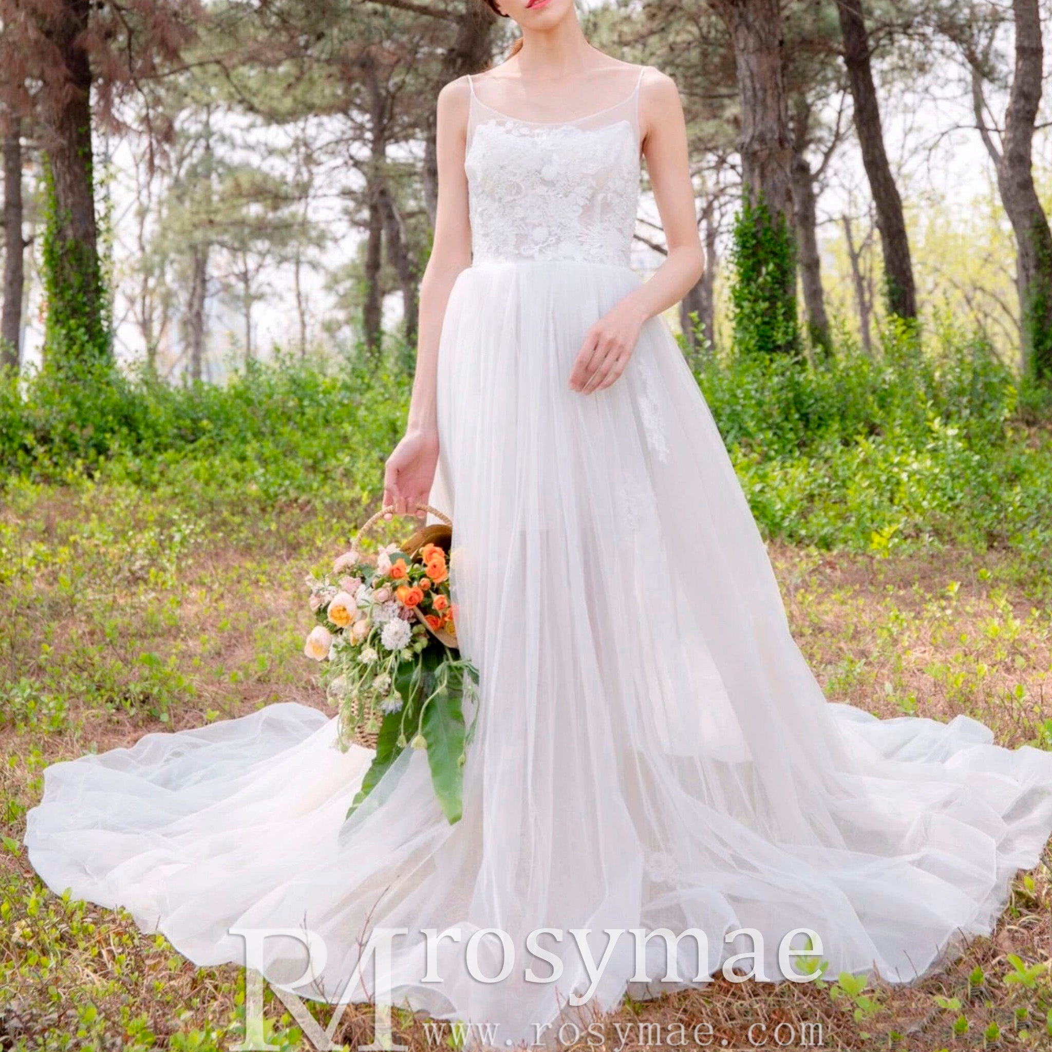 Elegant A-line Fitted Short Wedding Dresses with Detachable Overskirt Ivory / 22W Elegant A-line Fitted Short Wedding Dresses with Detachable Overskirt Ivory / 22W