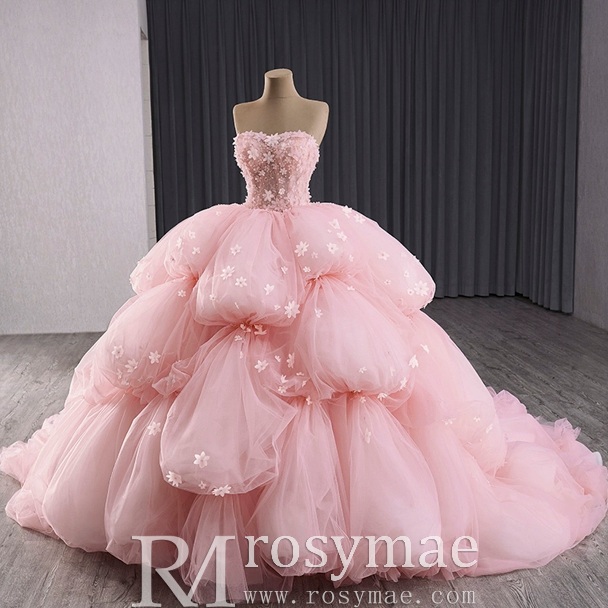 Puffy Skirt Ball Gown Pink Quinceanera Dress for Special Occasion Puffy Skirt Ball Gown Pink Quinceanera Dress for Special Occasion