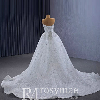 Popular Design 2 in 1 Mermaid Wedding Dress with Detachable Train - Rosymae