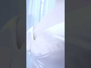 Simple Satin Trumpet Wedding Dress with Off the Shoulder