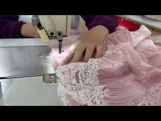 Scoop Neckline Pink Formal Dress with Detachable Skirt