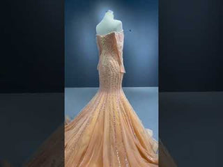 The Beaded Mermaid Pageant Gown