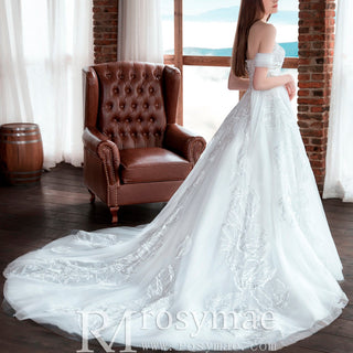 Princess Sweetheart Ball Gown Wedding Dress - Rosymae