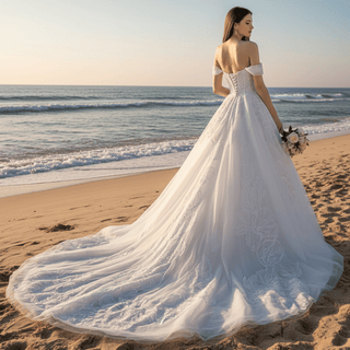 Princess Sweetheart Ball Gown Wedding Dress - Rosymae