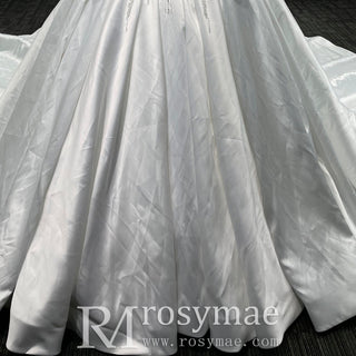 Puffy Wedding Dresses & Big Poofy Gowns with Off the Shoulder - Rosymae