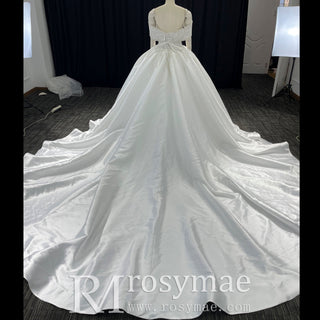 Puffy Wedding Dresses & Big Poofy Gowns with Off the Shoulder - Rosymae