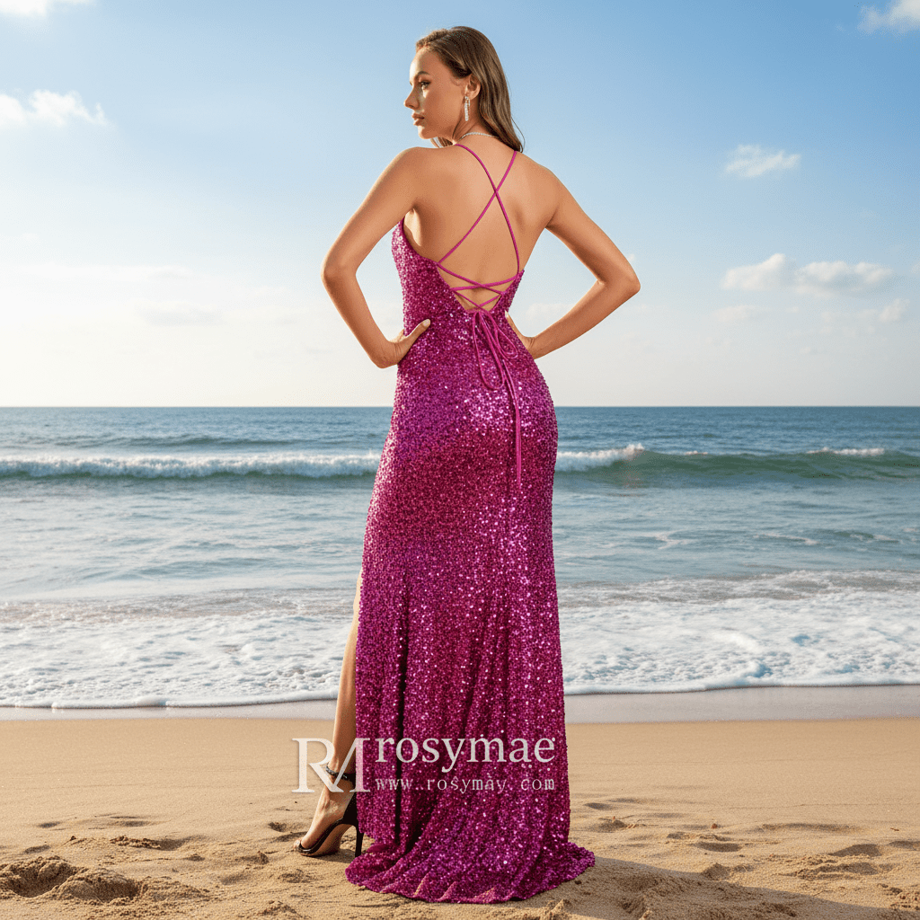 Ready to Ship Women's Formal Prom Dress Evening Gowns - Rosymae