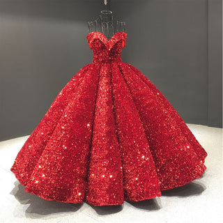 Fashion Quinceanera Dress Off The Shoulder Sweet 15 Girl Ball Gown