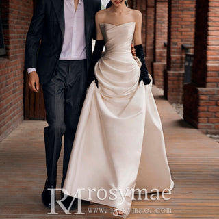 Wedding Dress with Bowknot