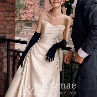 Wedding Dress with Bowknot