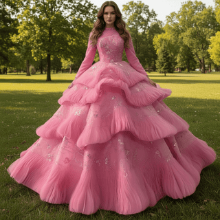 Ruffles Babay Blue Quinceanera Dress Robes De Soirée Vestidos De 15 Anos - Rosymae